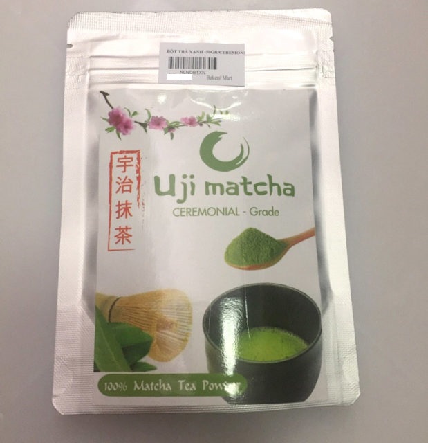 Bột Trà Xanh Uji Ceremonial 50gr