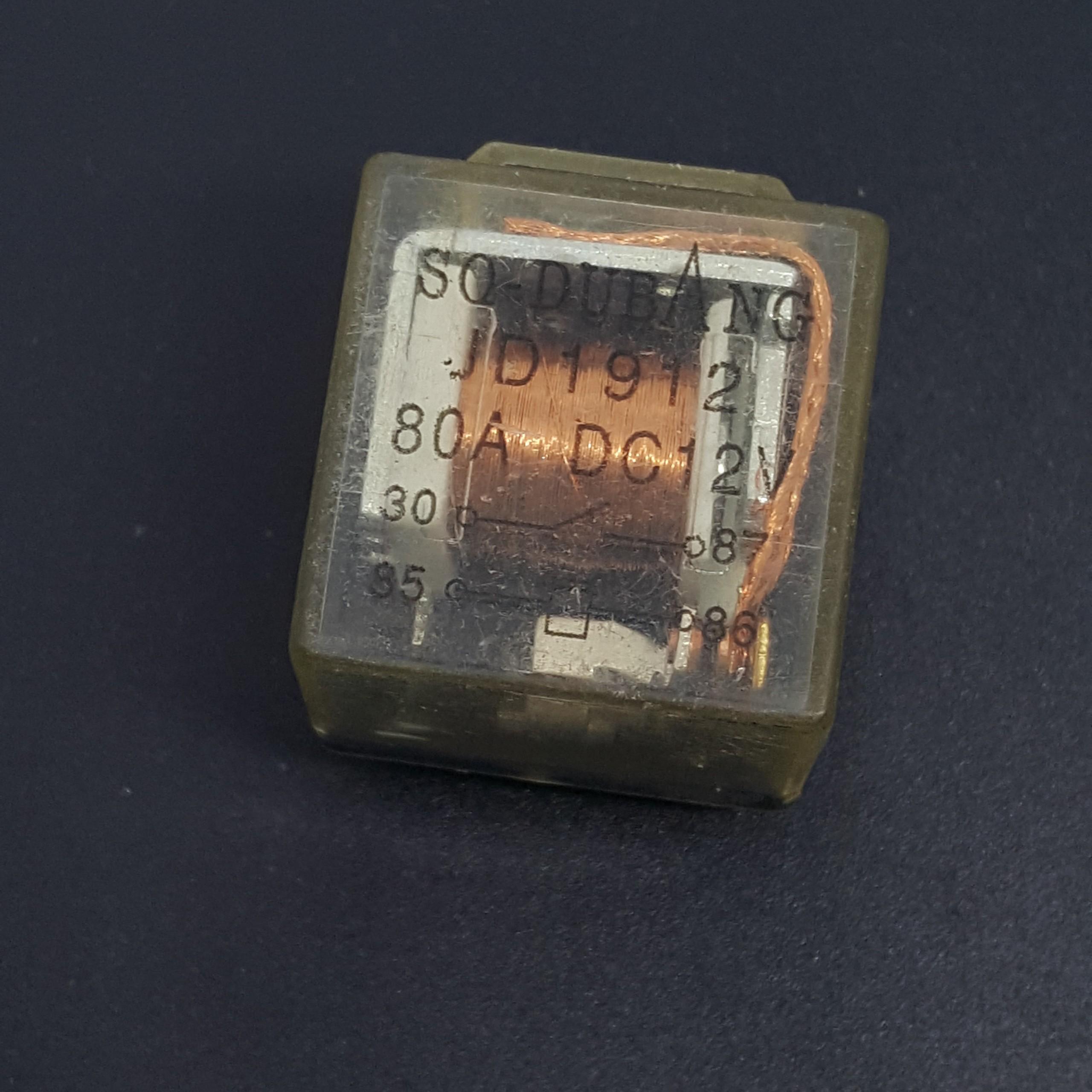 Relay 80A DC12V So-DuBang 4 chân