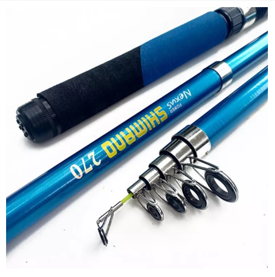 1m8 Bộ Cần Câu Máy Shimano chỉ cần và máy