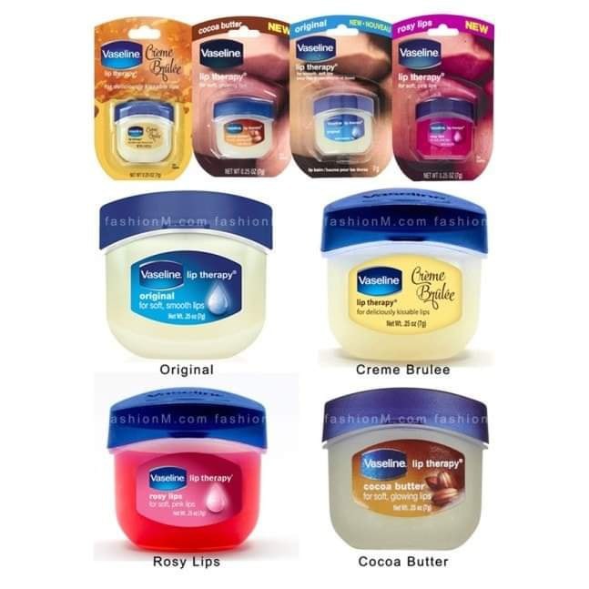 Son dưỡng môi Vaseline Lip Therapy dạng hũ 7g
