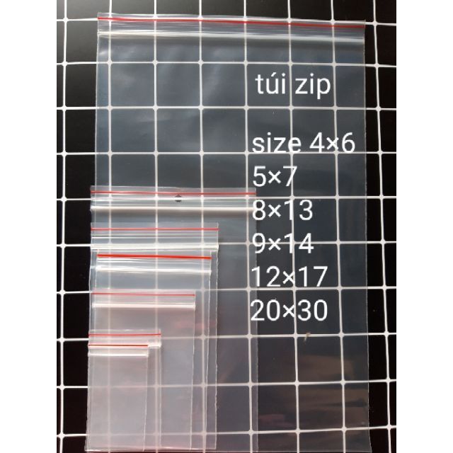 100g túi zip các size