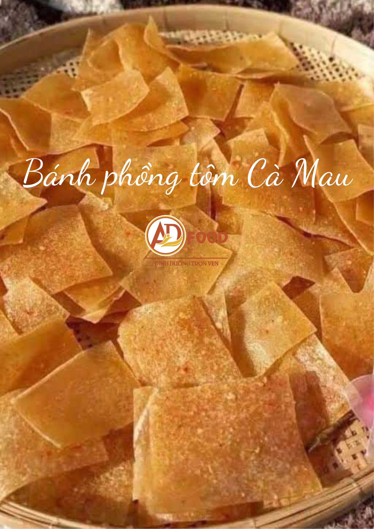 Gói 200g Bánh phồng tôm thơm thơm giòn giòn