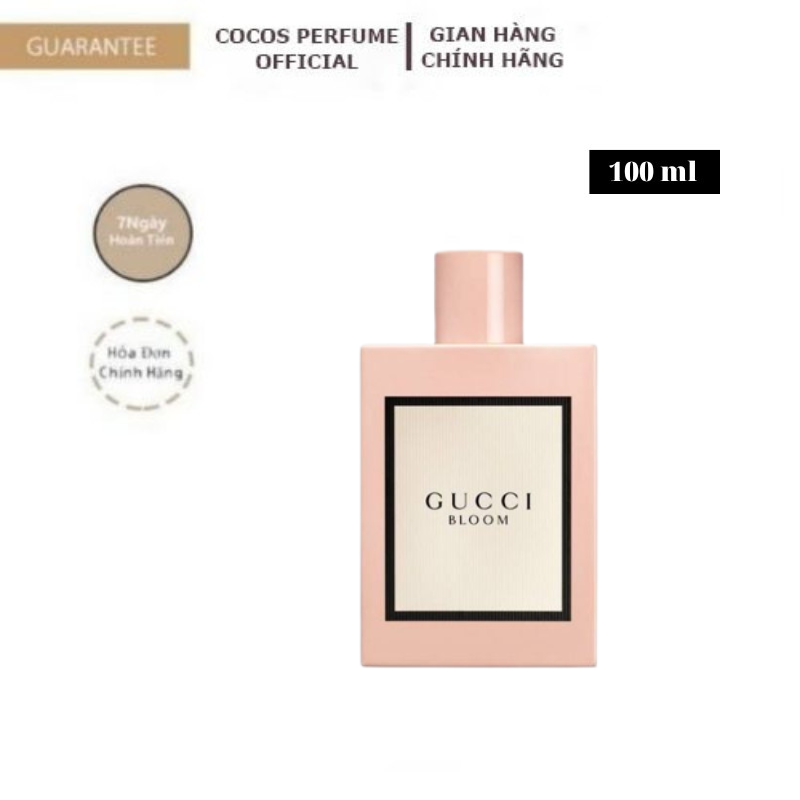 Nước hoa nữ Gucci, Nước hoa nữ Gucci Bloom for women EDP 100ml, nước hoa nữ cao cấp, sét quà tặng cao cấp