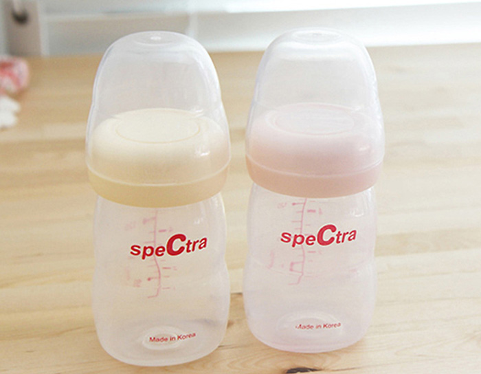 Bộ 2 Bình Trữ Sữa PP Cổ Rộng Spectra 160ml