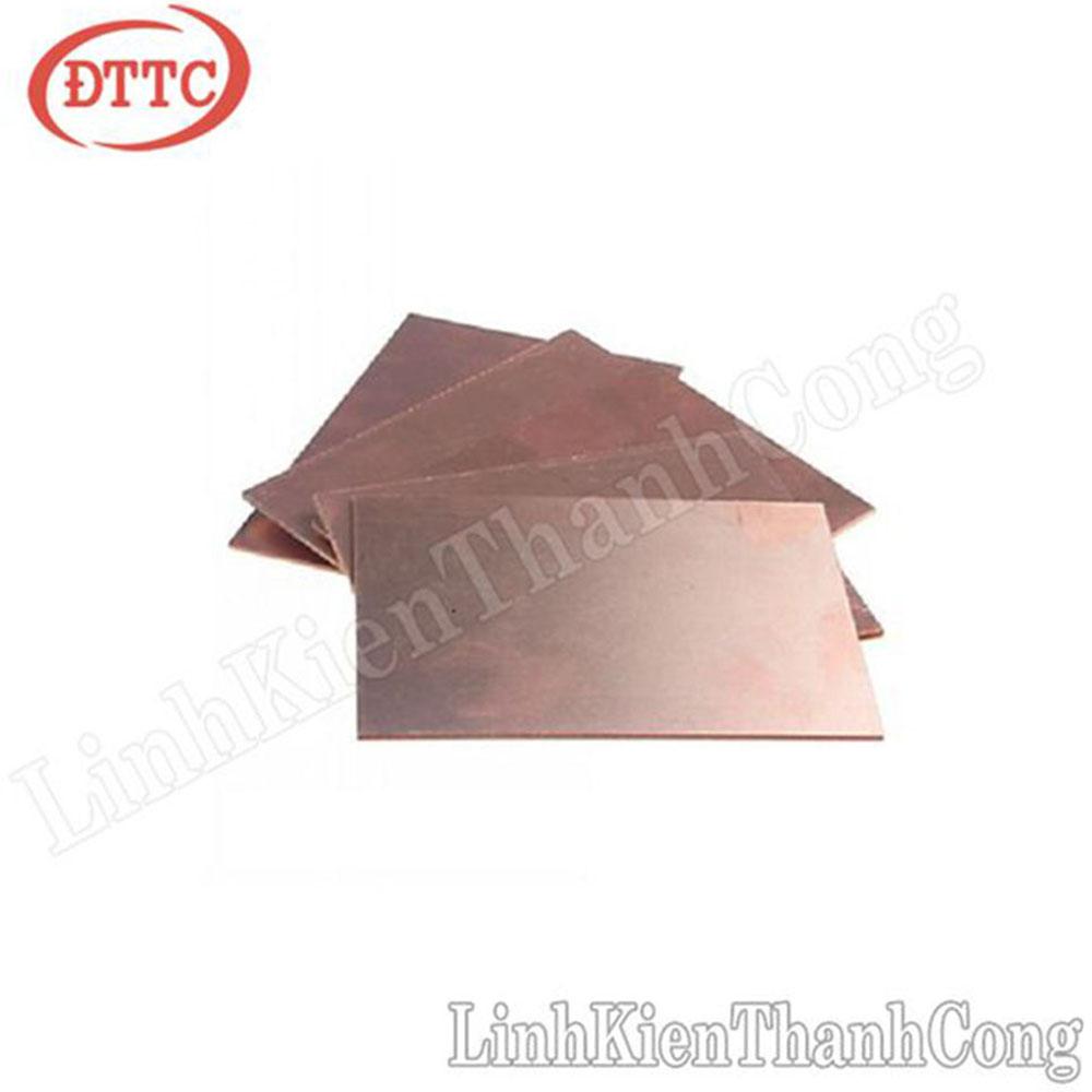 Phíp Đồng 1.6mm 12x18cm 1 Mặt