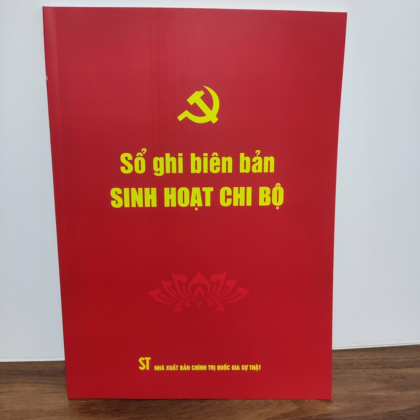Bộ Sổ Tay Công Tác Dành Cho Chi Bộ