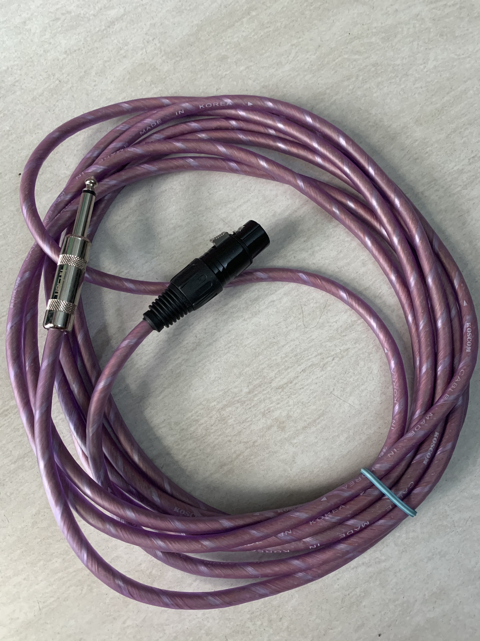 [HCM]DÂY CẮM MICRO XLR ĐẦU 6.5MM DÀI 5M dây dẻo