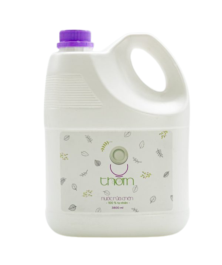 Nước Rửa Chén 8 Thơm- Can 3,8 L- HTX Sinh Dược Deejune'Home