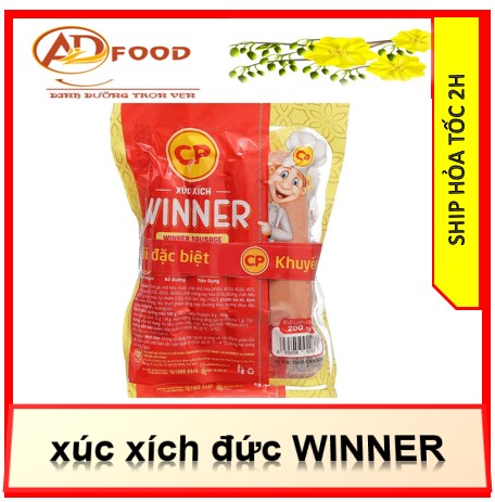 10 cây xúc xích đức WINNER