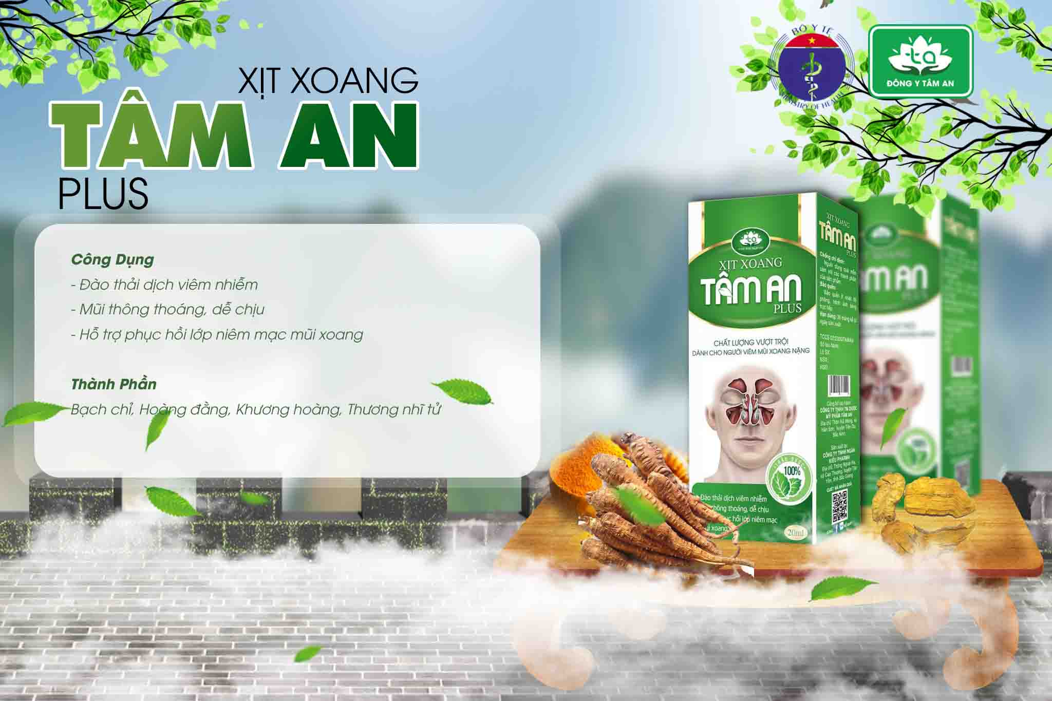 FREESHIP MAX - Viêm Xoang Tâm An Plus