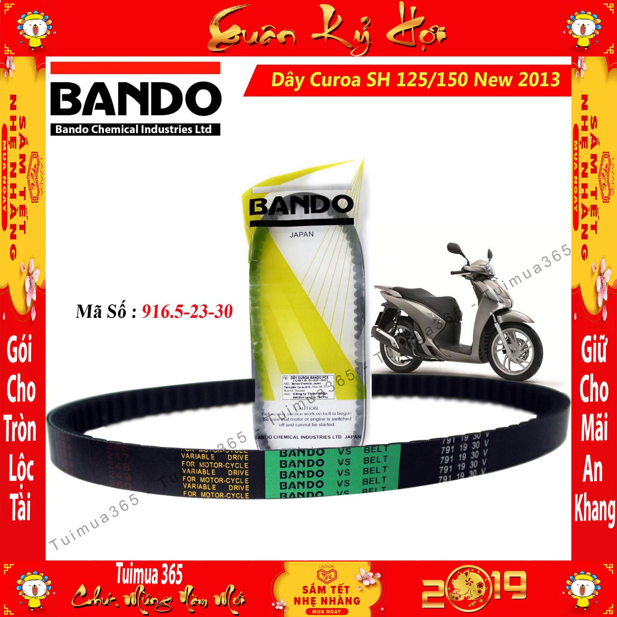 [HCM]Dây curoa Honda SH 125/150 New 2013 ( Bando Thái Lan )