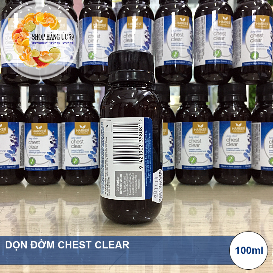 DỌN ĐỜM - HARKER HERBALS CHEST CLEAR