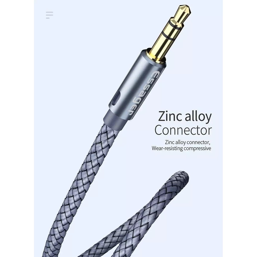 Cáp Essager Audio 3.5mm sang 3.5mm Chính Hãng
