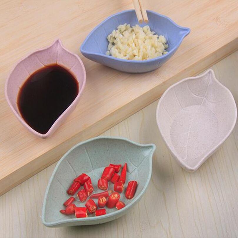 Safety Barley Star Leaf Snack Seasoning Plate