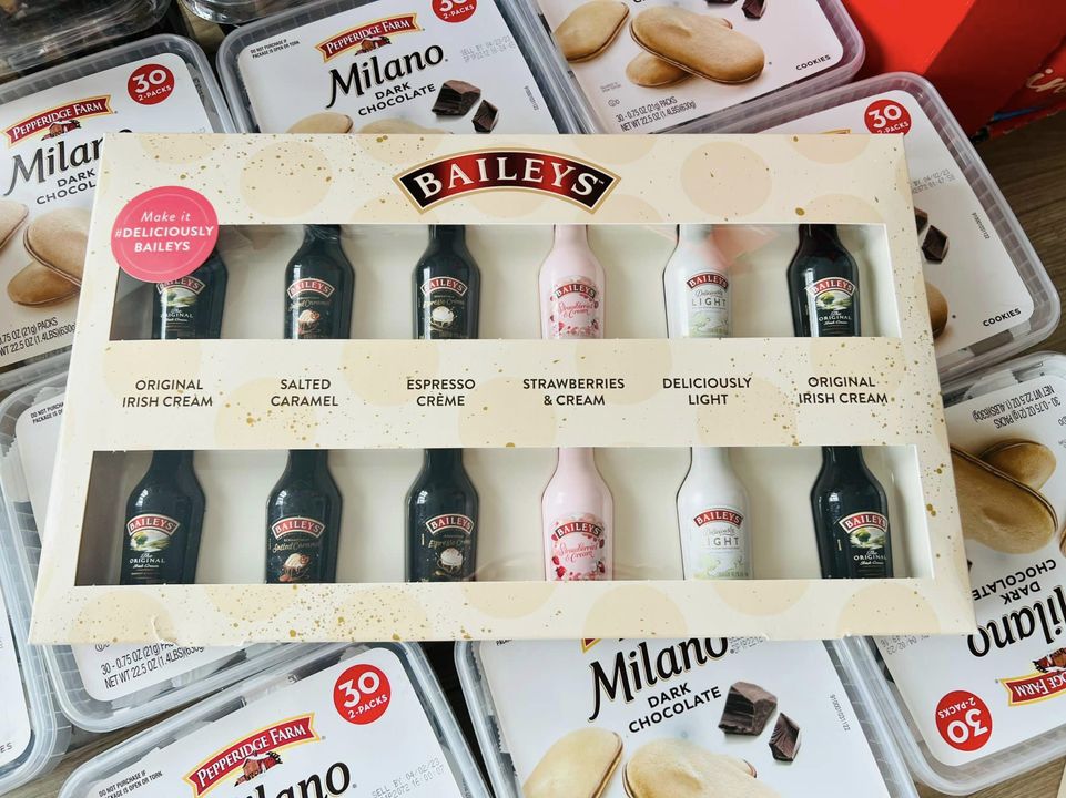 Set 12 chai rịu Baileys Mini