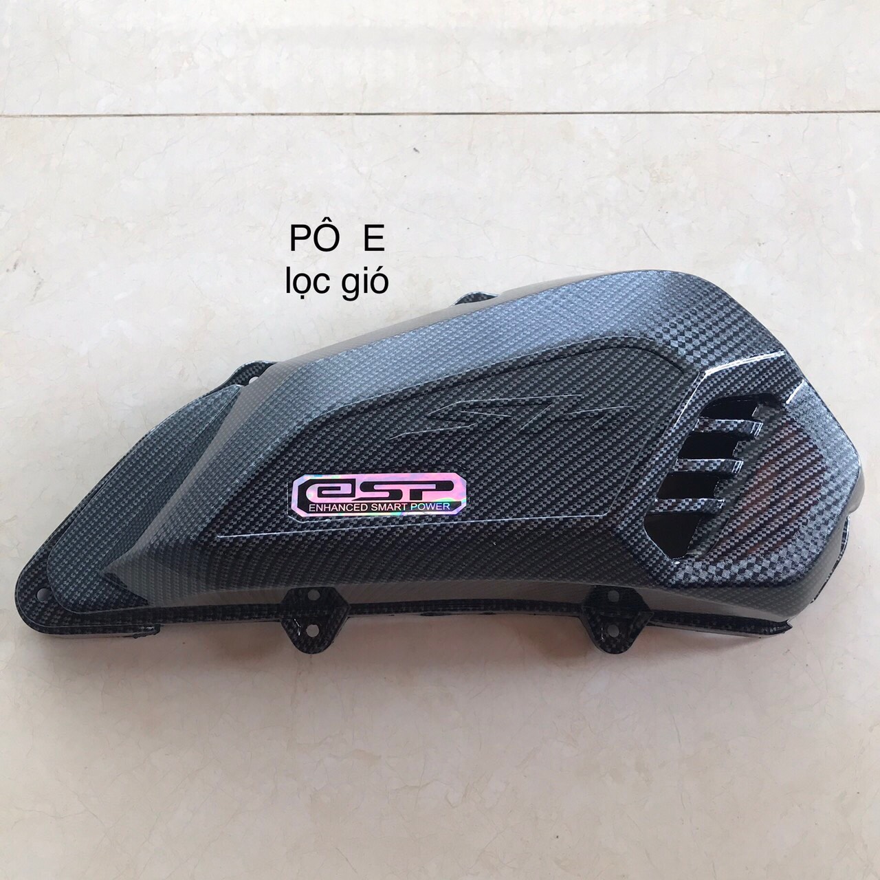 SH 2017 2018 2019 ỐP BẦU E ( LỌC GIÓ ) DÙNG CHO ĐỜI XE SH CACBON / CROM