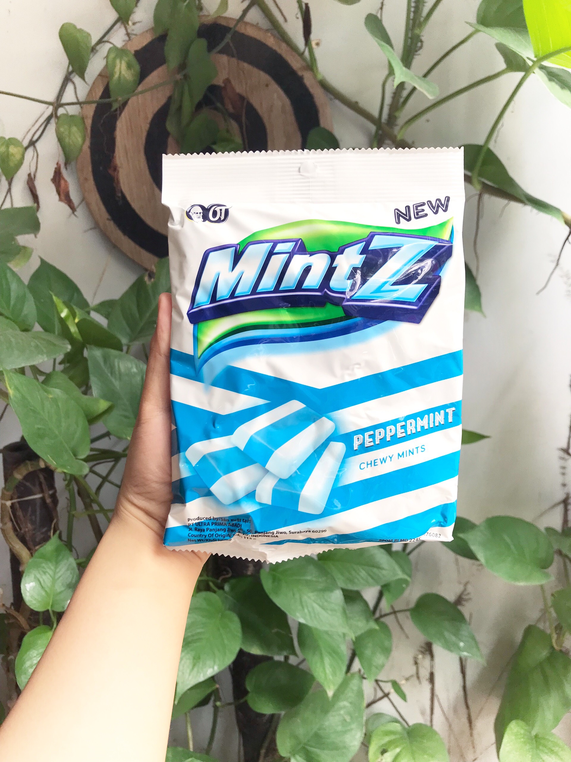 Mintz Peppermint Soft Candy Mint Flavor (115g Pack - Duong)