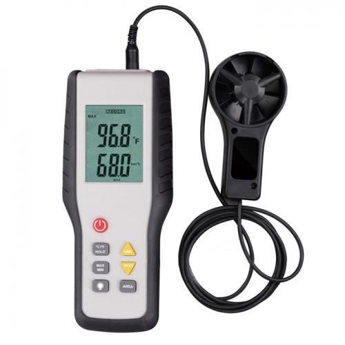 Máy đo tốc độ lưu lượng gió CFM / CMM  THB HT-9819 (Trắng phối đen)