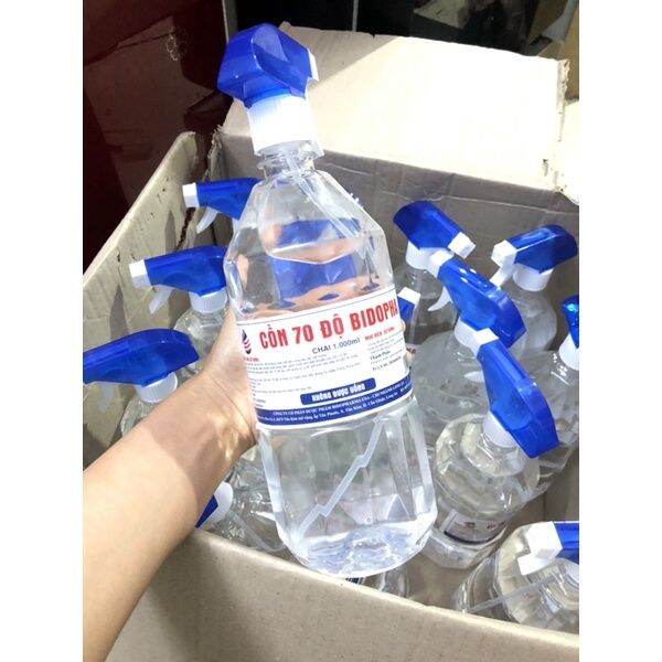 Dung dịch sát khuẩn 70° xịt sát khuẩn an toàn 1 lít.