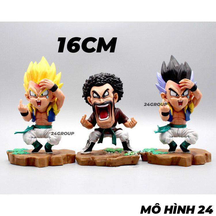 Mô hình dragon ball gk cao cấp mô hình satan songoten trunks lích tên gotrunks gotenks satan gotunks