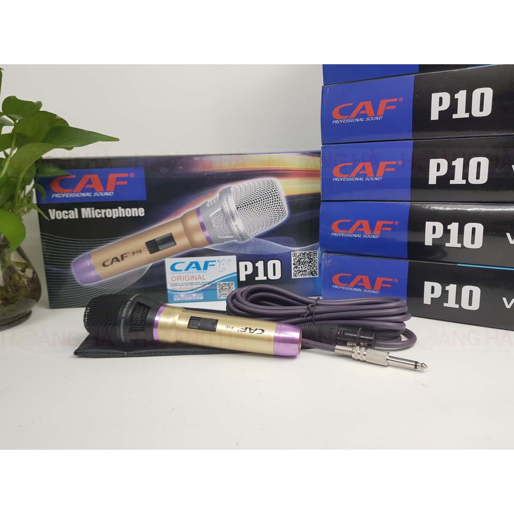 Micro có dây loại xin CAF P10, dây dài 5m