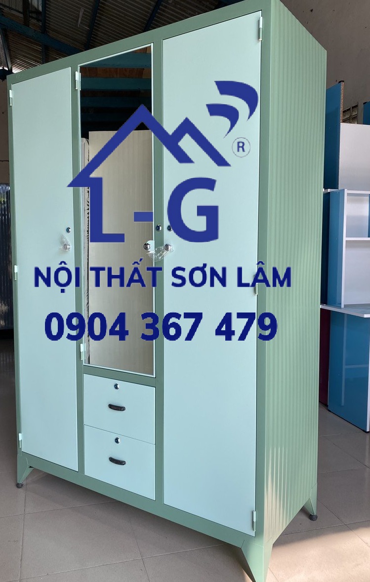 TỦ QUẦN ÀO BA CÁNH - TỦ SƠN TĨNH ĐIỆN