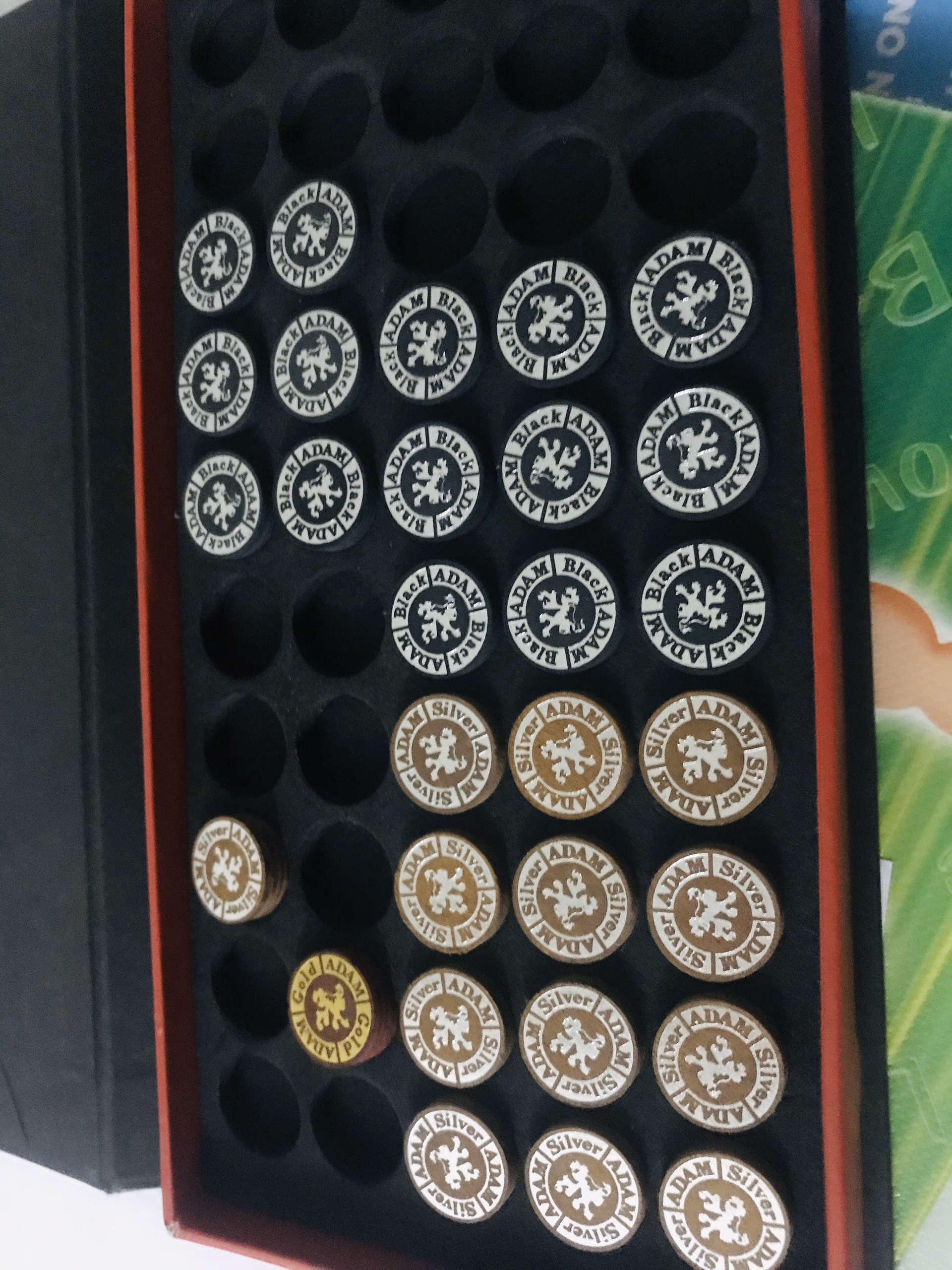 Đầu Cơ Bida Adam (Đầu Tẩy Cơ Bida Adam) - 7 Lớp Đánh Ngon Bén
