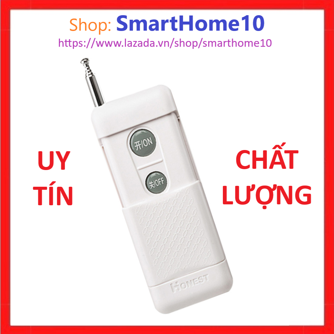 Bộ Công Tắc Điều Khiển Từ Xa Công Suất Lớn bật tắt máy bơm động cơ công suất lớn, ổ cắm điều khiển từ xa ,công tắc không dây, công tắc điện thông minh
