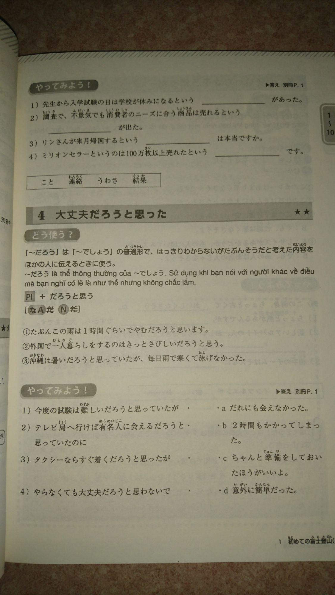 [HCM]Sách tiếng nhật Try N3