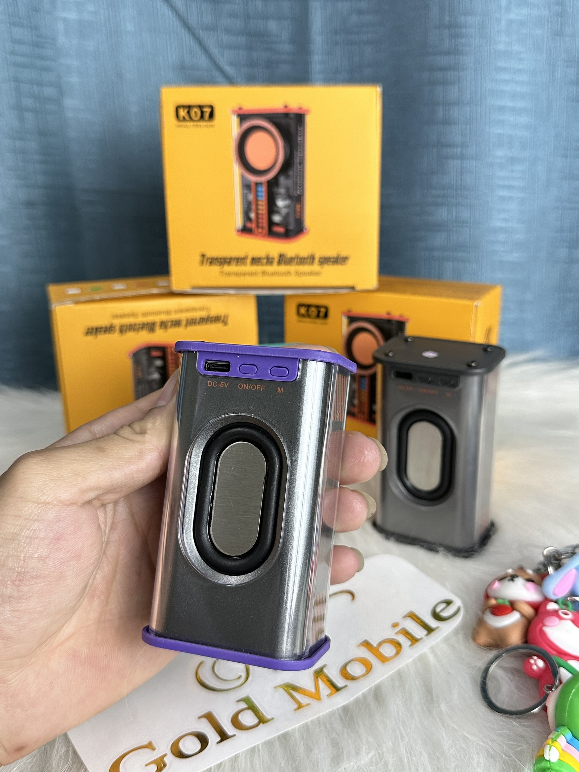 Loa K-07 Hottrend Meca trong suốt