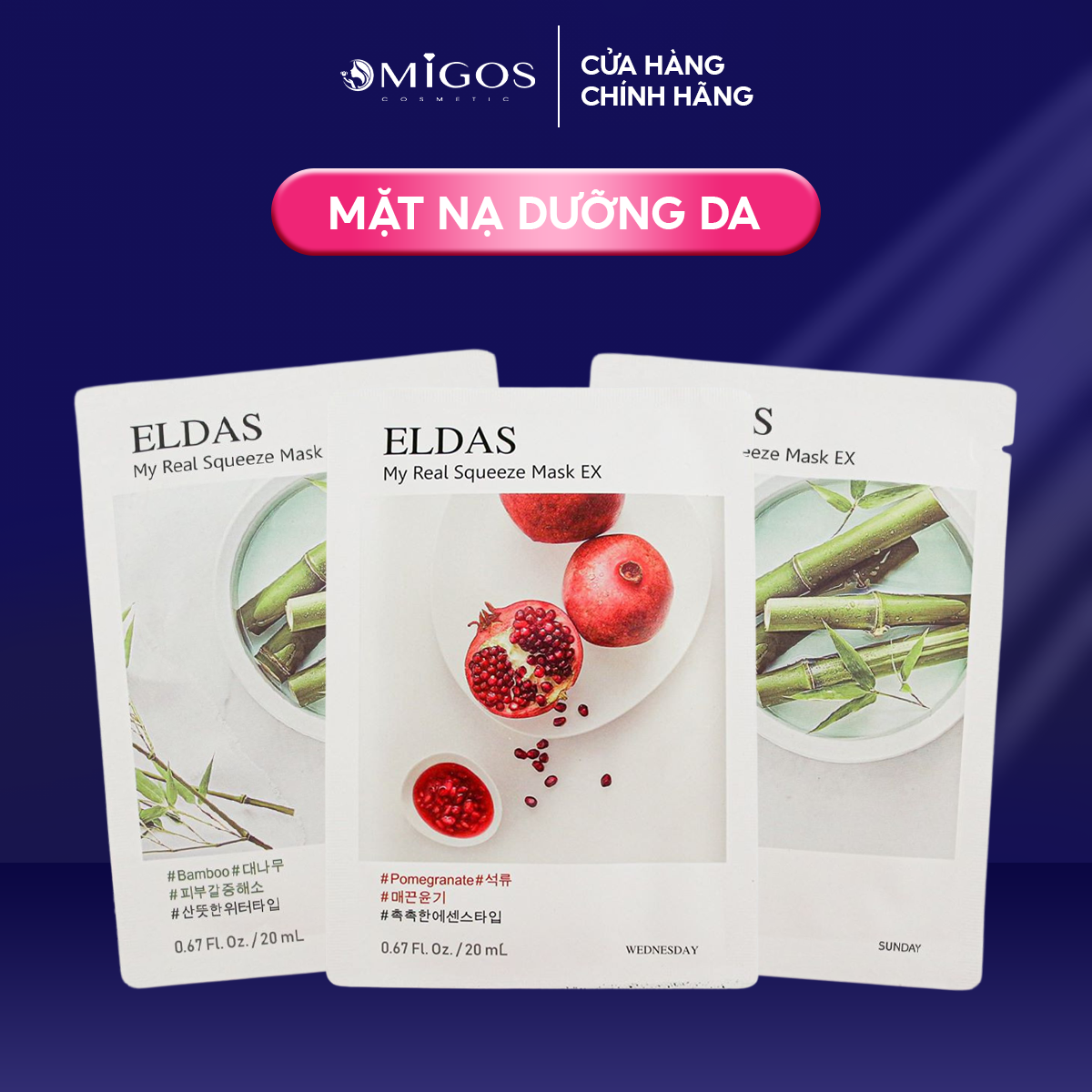 Mặt nạ dưỡng da Eldas