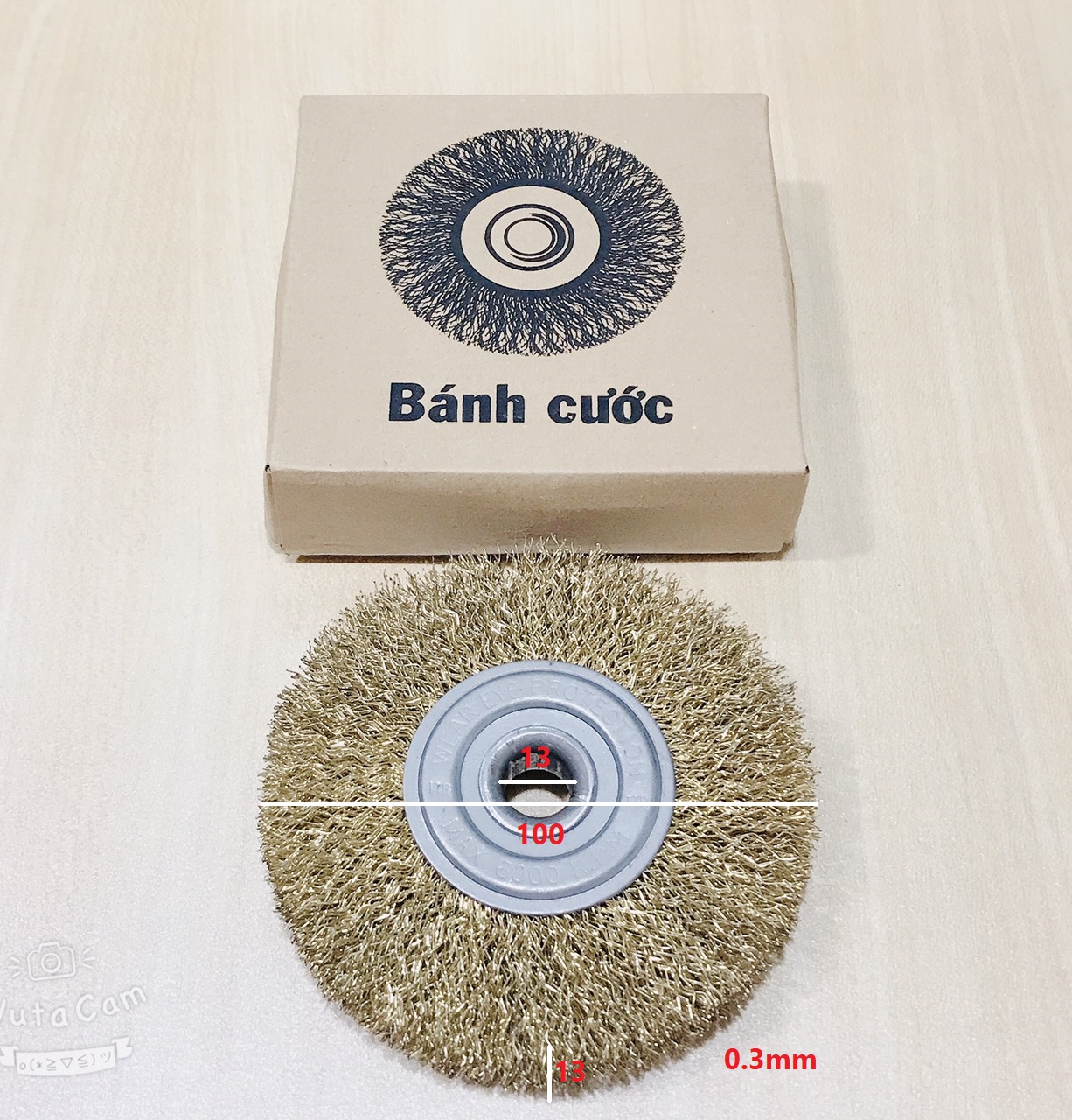 Bánh cước thép 100x13x13(0.3-0.5)