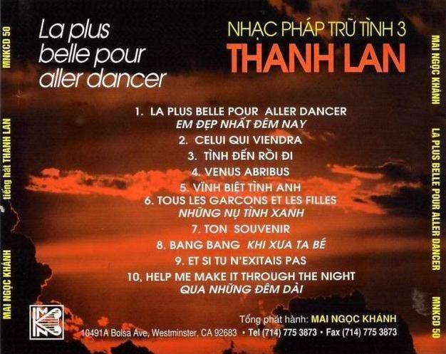 [MDCD] Bộ 5 Đĩa CD Nhạc Pháp Trữ Tình