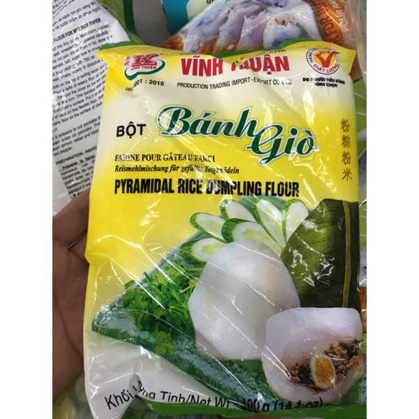 Bột bánh giò, bột pha sẵn Vĩnh Thuận gói 400gr