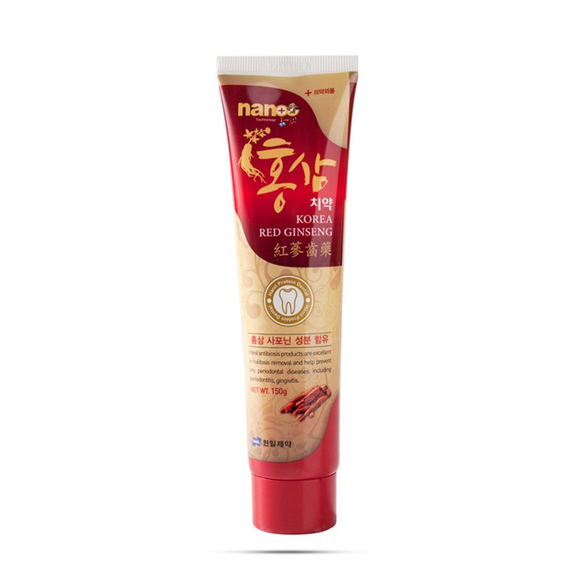Kem Đánh Răng Hồng Sâm Nano Hàn Quốc 150g