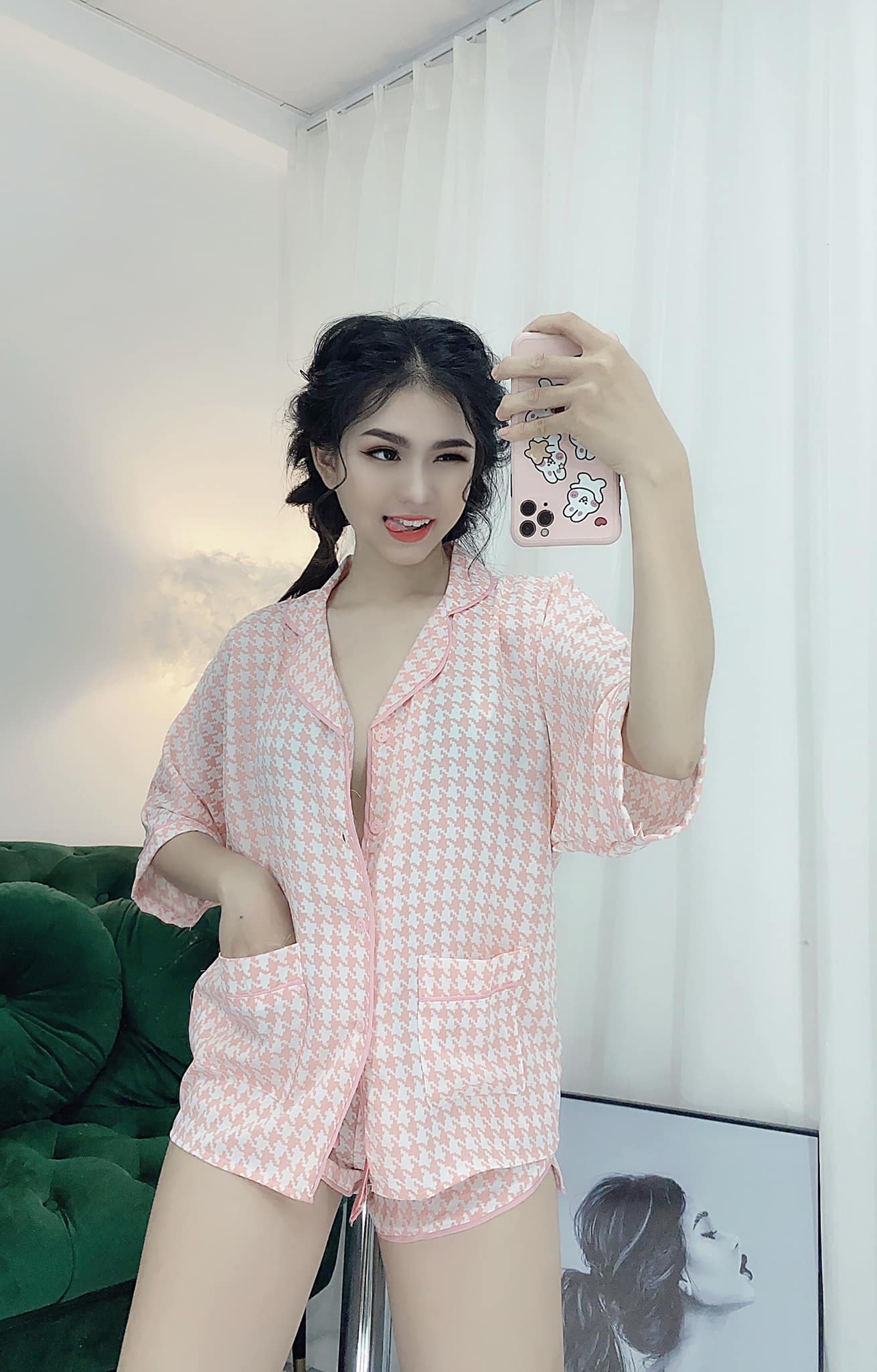 [HCM]Đồ Bộ Lụa Mai Ngô - Tay Cánh Dơi Quần Đùi (50-65kg) (P1)