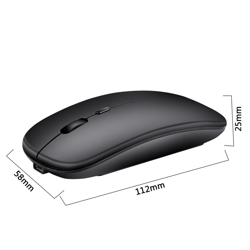 Chuột Bluetooth không cần đầu thu không dây 6 phím kết nối Bluetooth (6D)