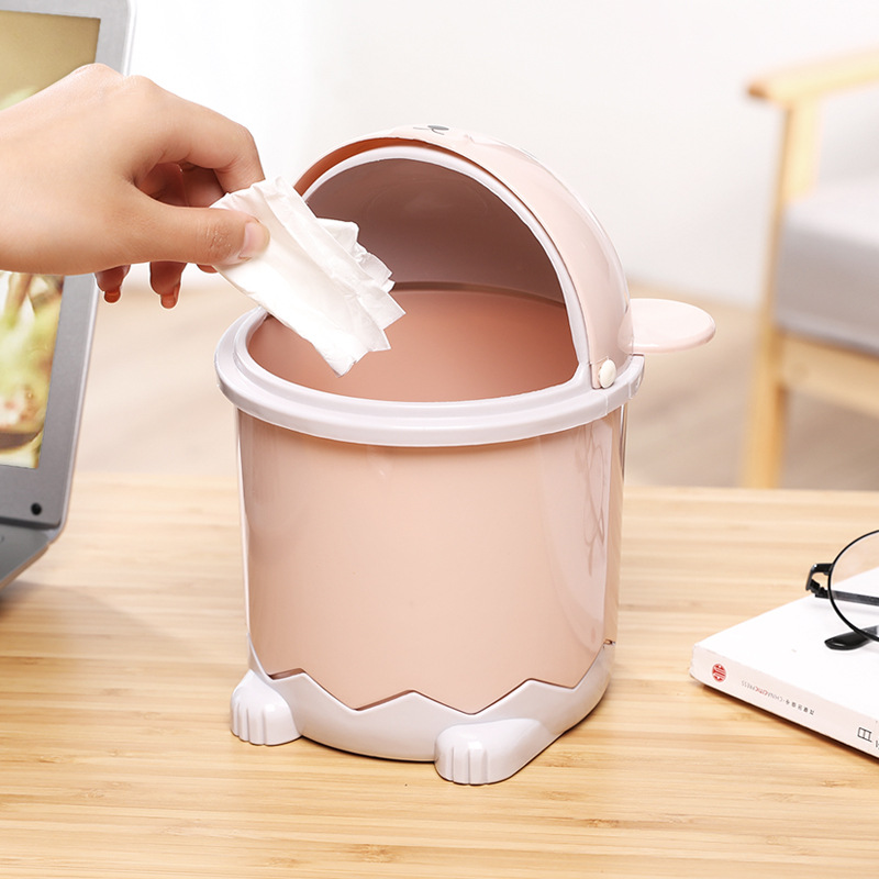 Thùng đựng rác mini đáng yêu