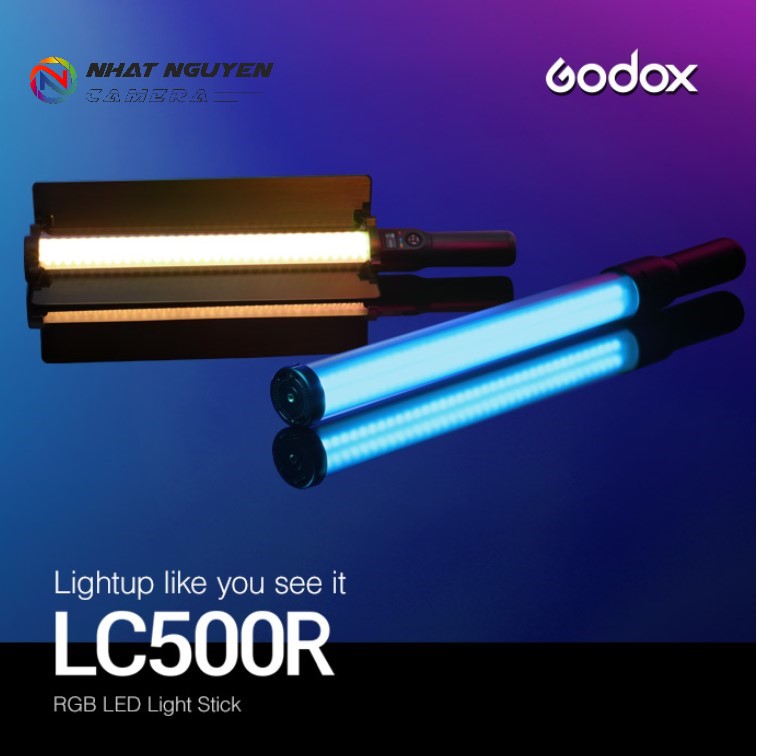 [HCM][Trả góp 0%]Đèn LED Godox LC500R