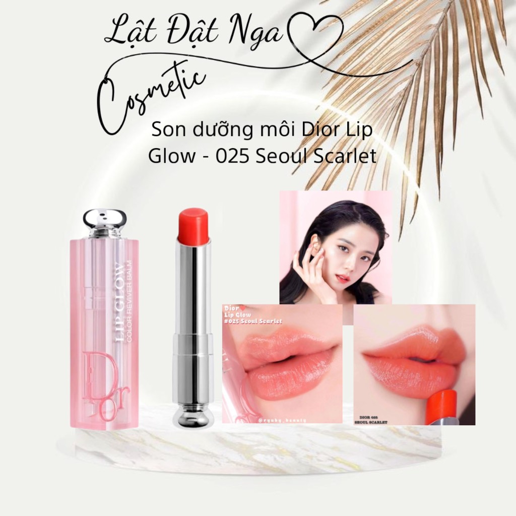 Son Dưỡng Dior Addict Lip Glow Màu 025 Seoul Scarlet  wearperfume