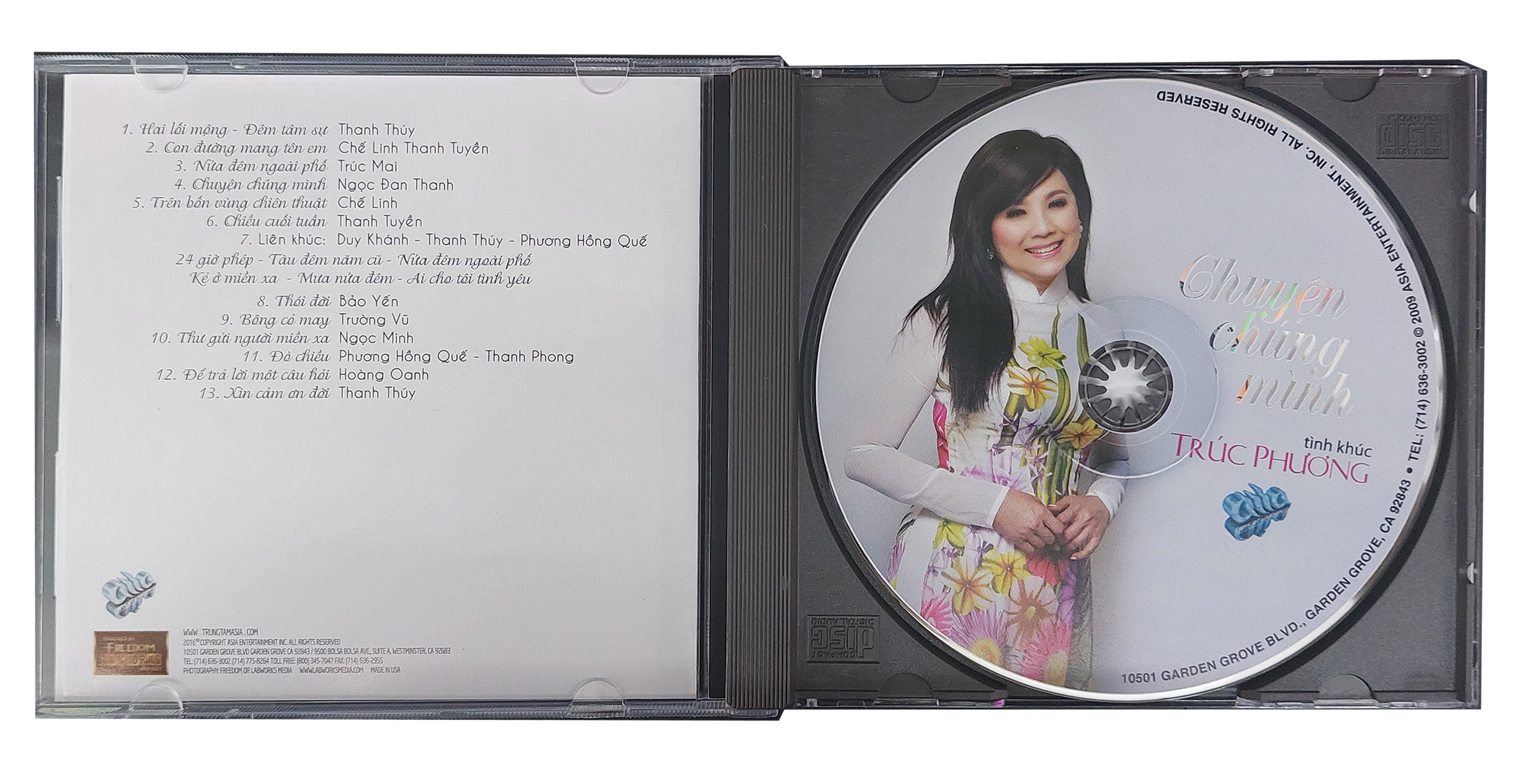Tình Khúc Trúc Phương - Chuyện Chúng Mình (CD phiên bản F1)