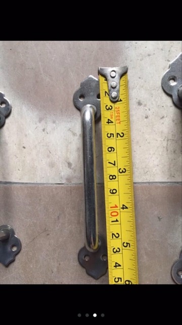 Tay nắm Tủ Inox Đặc Hoa Văn Các Cỡ