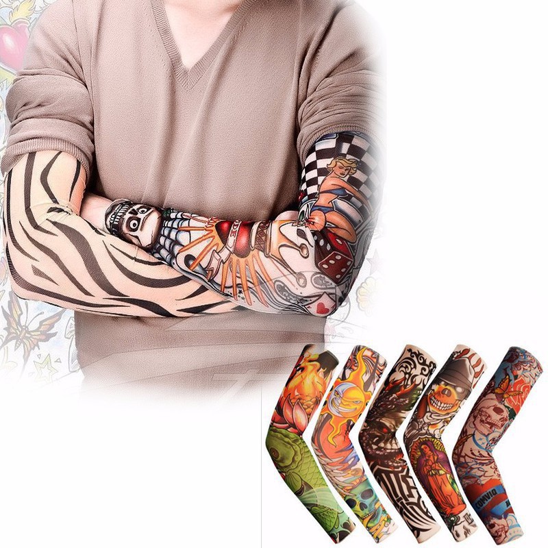 Bộ 2 Găng tay hình xăm tattoo