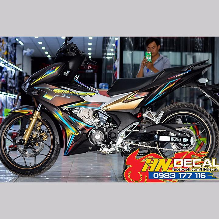 Tem Trùm Winner X Đen Cầu Vồng
