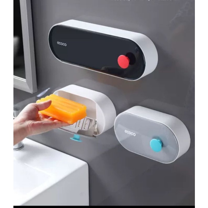 Kệ để xà phòng ecoco dính tường cao cấp 2119