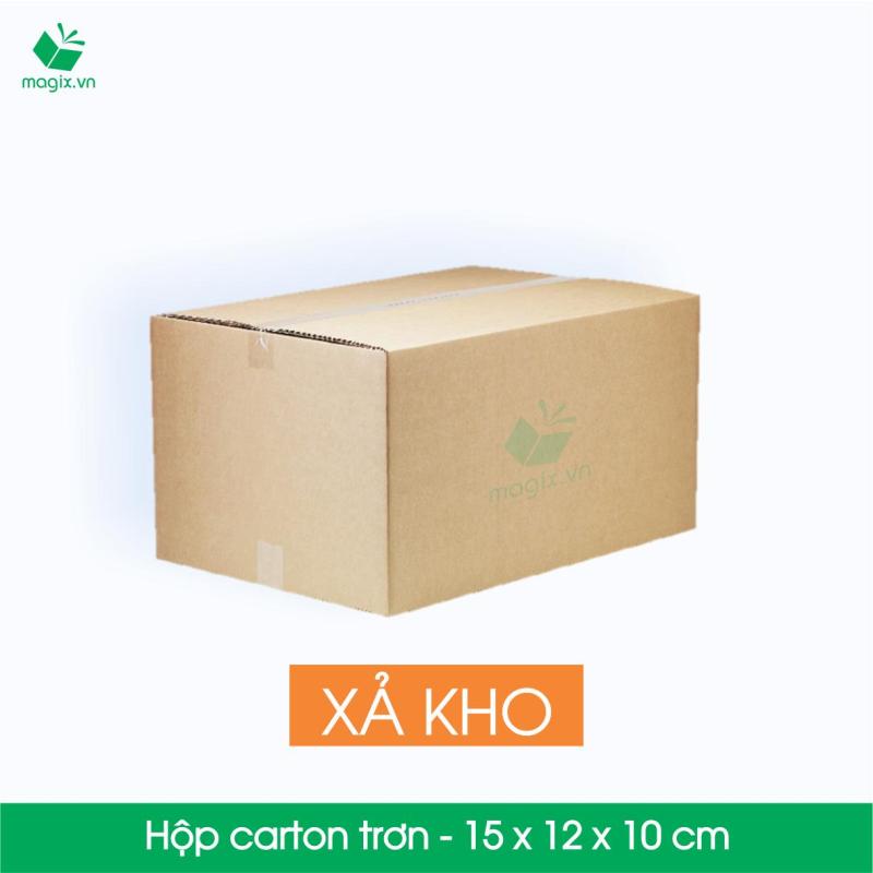 MXK1 - 15x12x10 cm - 40 Thùng hộp carton trơn đóng hàng