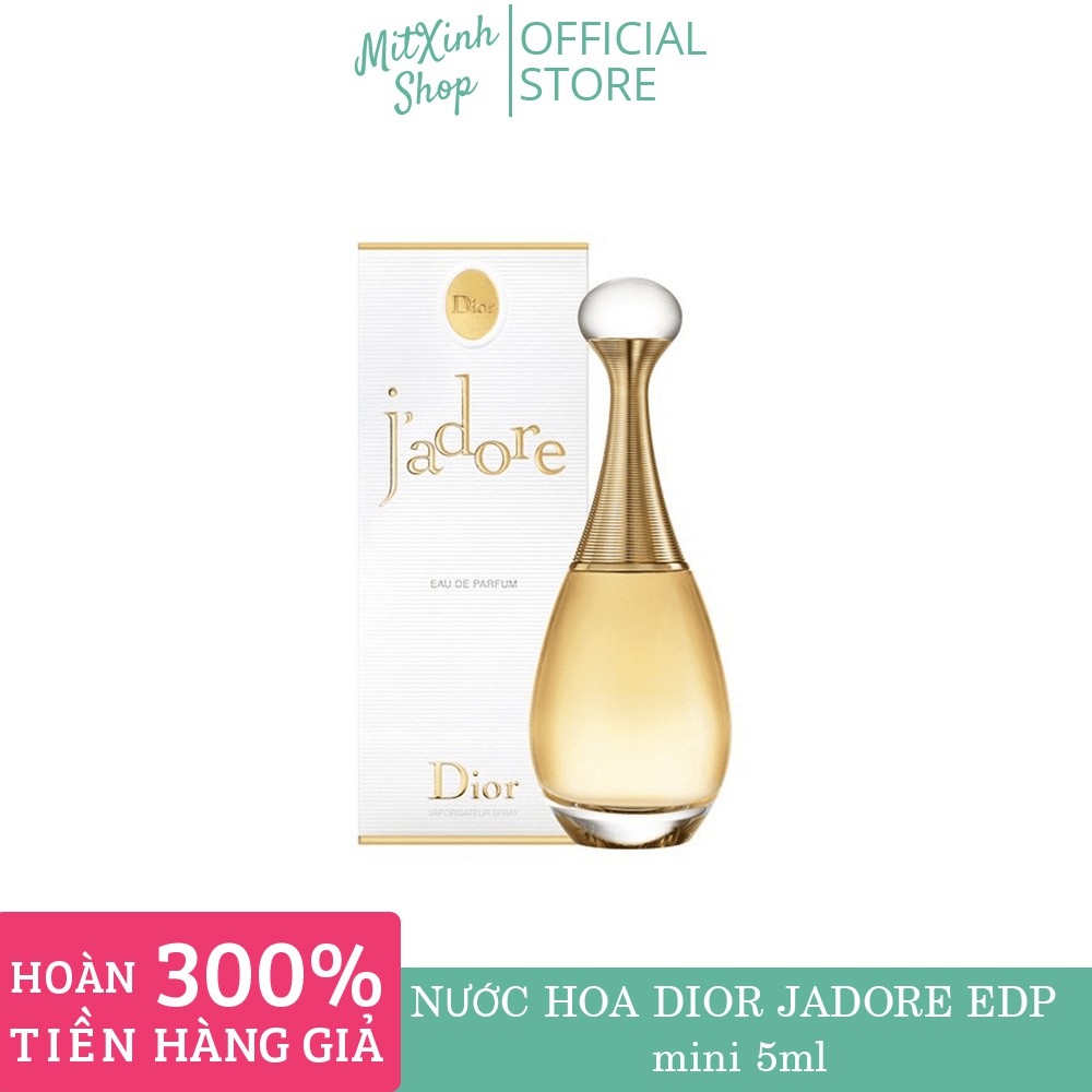 [Thu thập mã giảm thêm 30%] Nước Hoa Mini Dior Jadore Edp 5ml