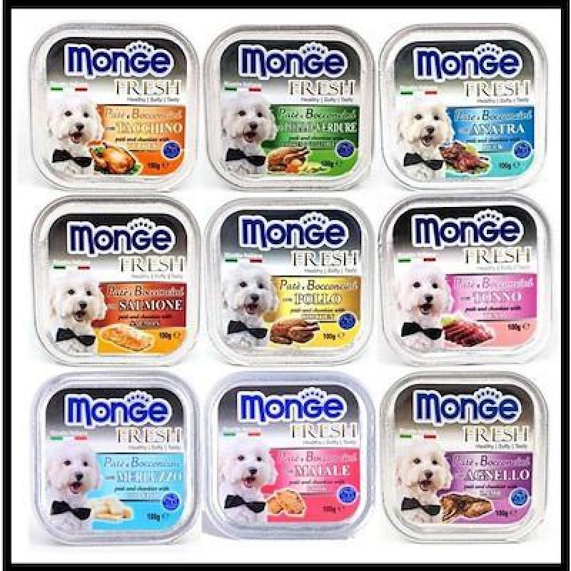 Combo 7 hộp pate Monge cho chó 100gr