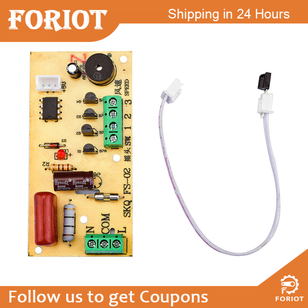 Foriot SKQ-02 Bo Mạch Điều Khiển Từ Xa Cho Quạt Bo Mạch Điều Khiển Bo Mạch Chủ Quạt Điện Từ Sàn Đến Trần Bo Mạch Máy Tính Có Điều Khiển Từ Xa