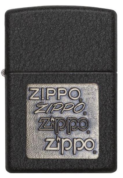 Zippo 362 - Zippo Brass Emblem Black Crackle
